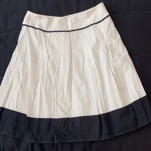 Black and white skirt